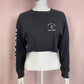 Reworked Brandy Melville Saint Barth Crop Long Sleeve