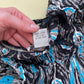 Vintage Alberto Makali Sequins Crinkle Blouse, Size Medium