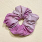 Scrap Fabric Pink Tie Dye Jumbo Scrunchie