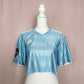 Reworked Adidas Crop Soccer Jersey, Size Large