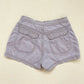 Y2K Squeeze Jeans Linen Cotton Mini Cargo Shorts, Size 5