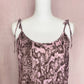 Secondhand Urban Outfitters Pink Snakeskin Mini Slip Dress, Size Small