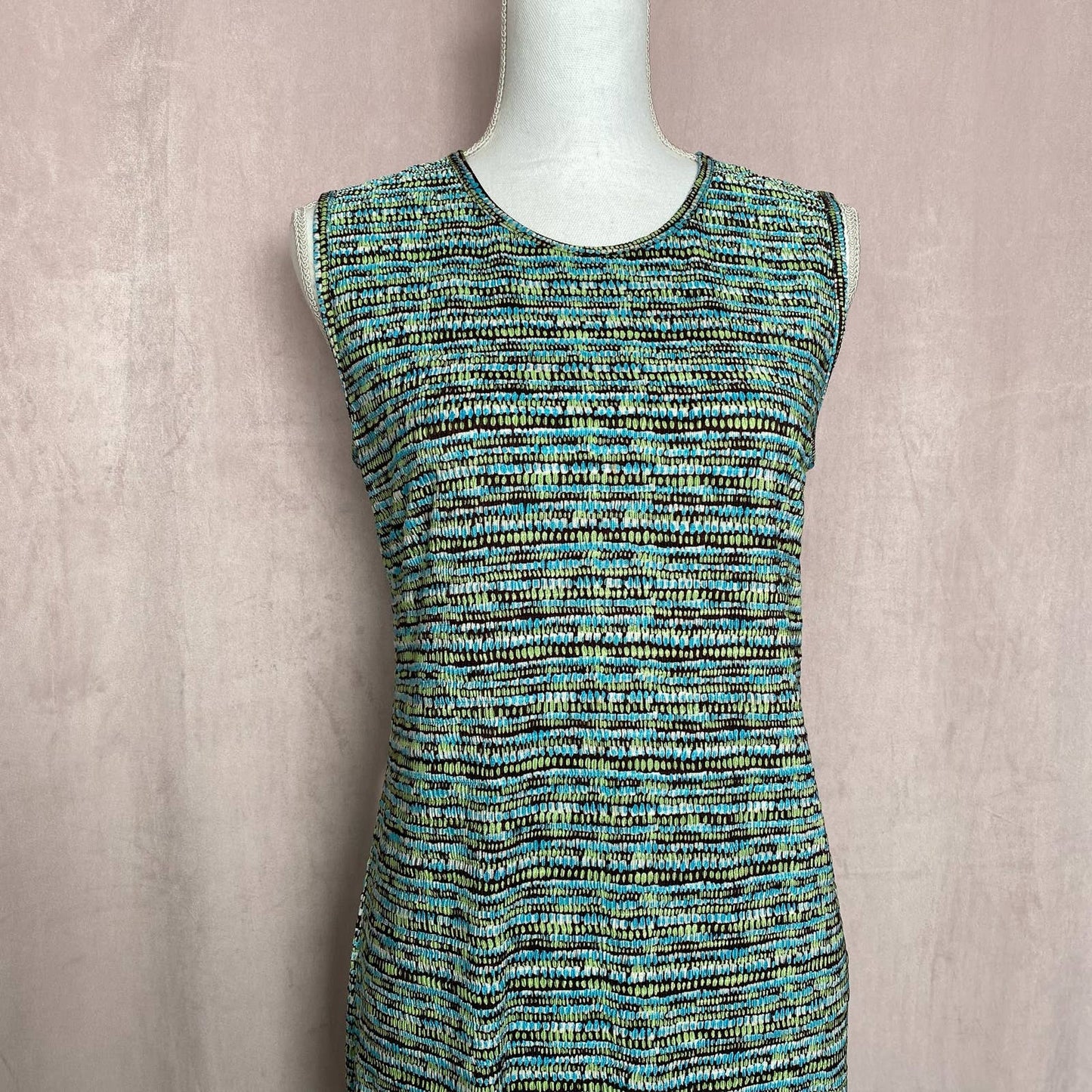 Vintage Pleat Pleat by Rafael Dress Jacket Set, Size Small