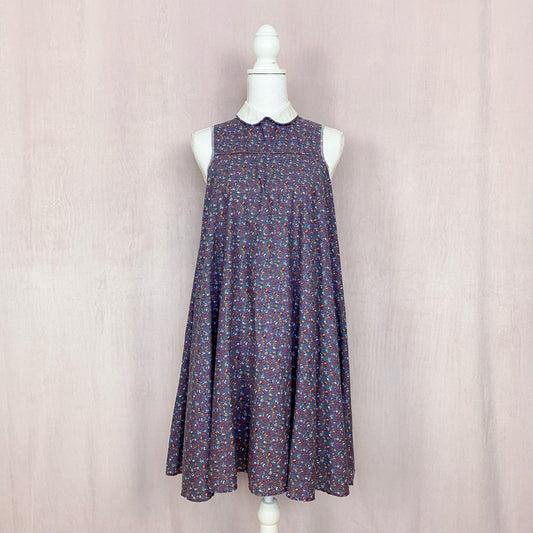 Reworked Vintage Ruth of Carolina Floral Mini Dress, Size XS