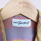 Vintage 70s Helen Fabrikant Stripe Button Up Blouse, Size M/L