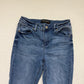 Secondhand Ashley Mason Premium Embroidered Flare Jeans, Size 3/26