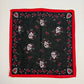 Secondhand Skull Rose Print Square Scarf Bandana