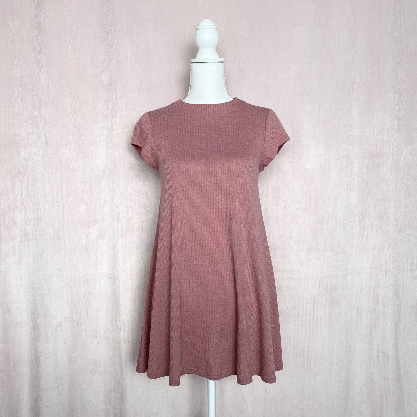 Secondhand i.JOAH Rib Knit Mini T-shirt Dress, Size S/M