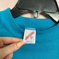 Vintage Hand Embroidered Crewneck Sweatshirt, Size Small