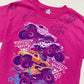 Y2K Monster Jam Signed Pink Graphic Tee, Size Small