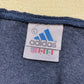 Upcycled Vintage Adidas Distressed Crop Long Sleeve, Size Large