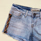 Y2K Dollhouse Low Rise Denim Cut Off Shorts, Size 5