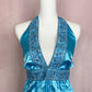 Vintage Frederick’s of Hollywood Satin Halter Tank Top, Size Large