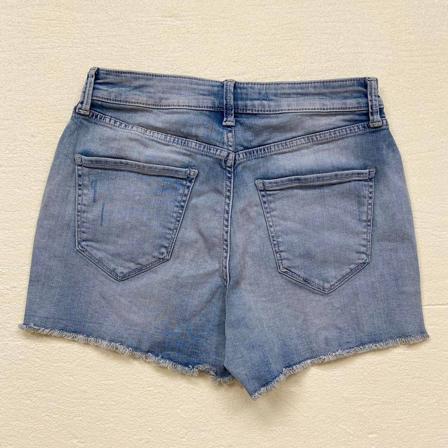 Preowned Arizona Jean Co Embroidered Denim Shorts, Juniors Size 7