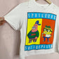 Reworked SpongeBob Squarepants Distressed Tee, Size Medium