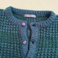Vintage Chunky Knit Wool Sweater, Size Large