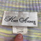 Vintage Knit Avenue 3/4 Sleeve V-Neck Sweater, Size Large