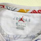 Upcycled Nike Jordan Crop Tee & Scrunchie Set, Size Small