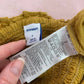 Secondhand Old Navy Mustard Smocked Puff Sleeve Top, Size Small
