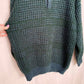 Vintage Chunky Knit Wool Sweater, Size Large