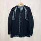 Vintage KOOS Of Course Reversible Vinyl Croc Leather Jacket, Size Large