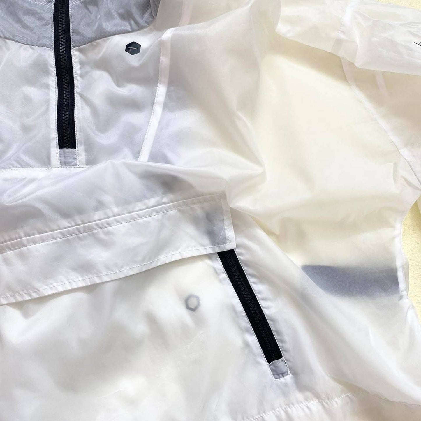 Secondhand Ivy Park Translucent Windbreaker Jacket, Size Medium