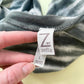 Reworked Z by Zella Hollow Crop Tie Dye Long Sleeve, Size Small