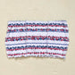 Scrap Fabric Strawberry Blueberry Crop Tube Top, Size Small