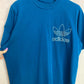 Secondhand Adidas Originals Logo Embroidered Navy Tee, Size Large