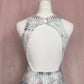 Upcycled Love Culture Tie Dye Mini Lace Dress, Size XS