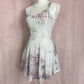 Upcycled Love Culture Tie Dye Mini Lace Dress, Size XS