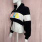 Reworked FILA Crop 1/4 Zip Fleece Pullover, Size Small