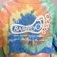 Reworked Barefoot Bar Tie Dye Crop Crewneck, Size Medium