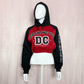 Reworked Washington DC Crop Hoodie, Size S/M