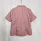 Vintage Homemade Pink Button Up Shirt, Size Medium
