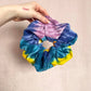 Scrap Fabric Tie Dye Jumbo Scrunchie