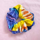 Scrap Fabric Tie Dye Jumbo Scrunchie