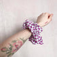 Scrap Fabric Polka Dot Jumbo Scrunchie