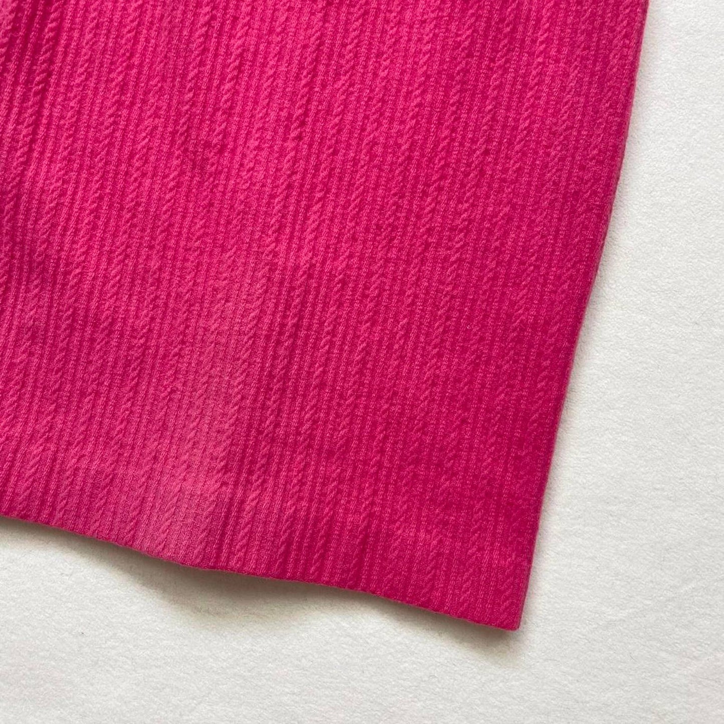 Vintage 50s Pink Wool Pencil Skirt, Size XS