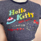 Reworked Y2K Hello Kitty Crop Baby Tee, Size Small