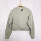 Reworked Arizona Cropped Crewneck, Size Small