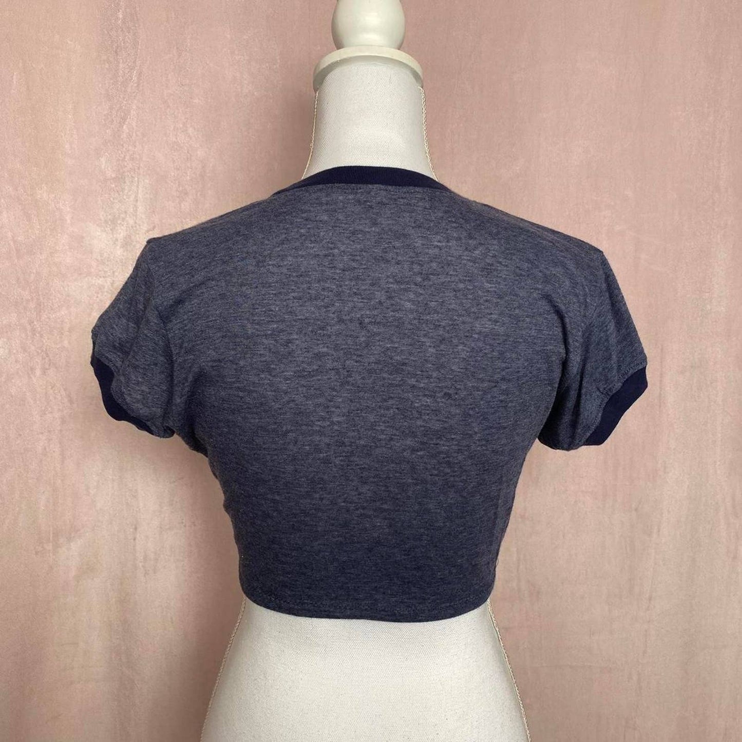 Reworked Y2K Hello Kitty Crop Baby Tee, Size Small